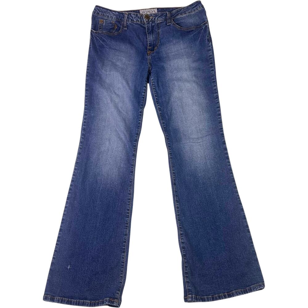 Phat Fashions Silver Label Mid Rise Bootcut Women's 15W Junior Y2K Baby Phat